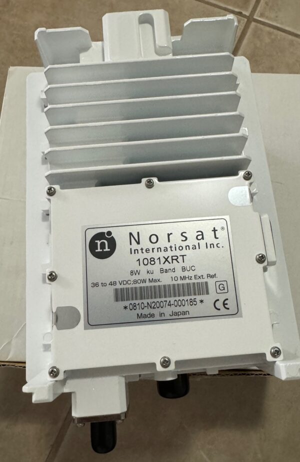 Norsat 1081 XRT, 8W Ku-Band BUC (Switchable Between Frequency) - Image 3