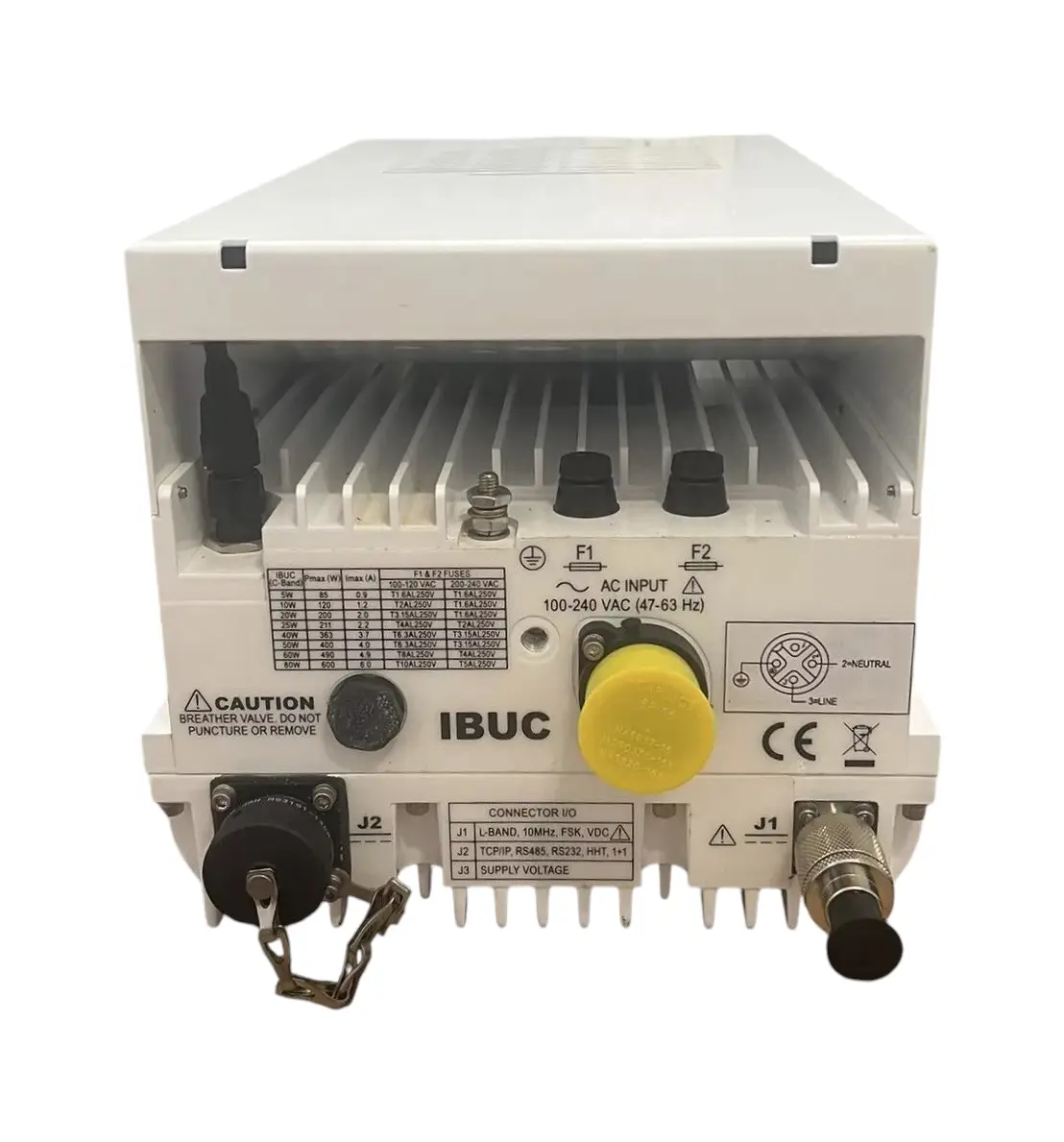 Terrasat 20W C-Band BUC Freq.: 5,850 to 6,425 GHz, 100-240 VAC